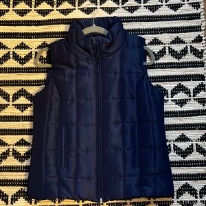 New York and Company, Size Small, Navy blue puffer vest
